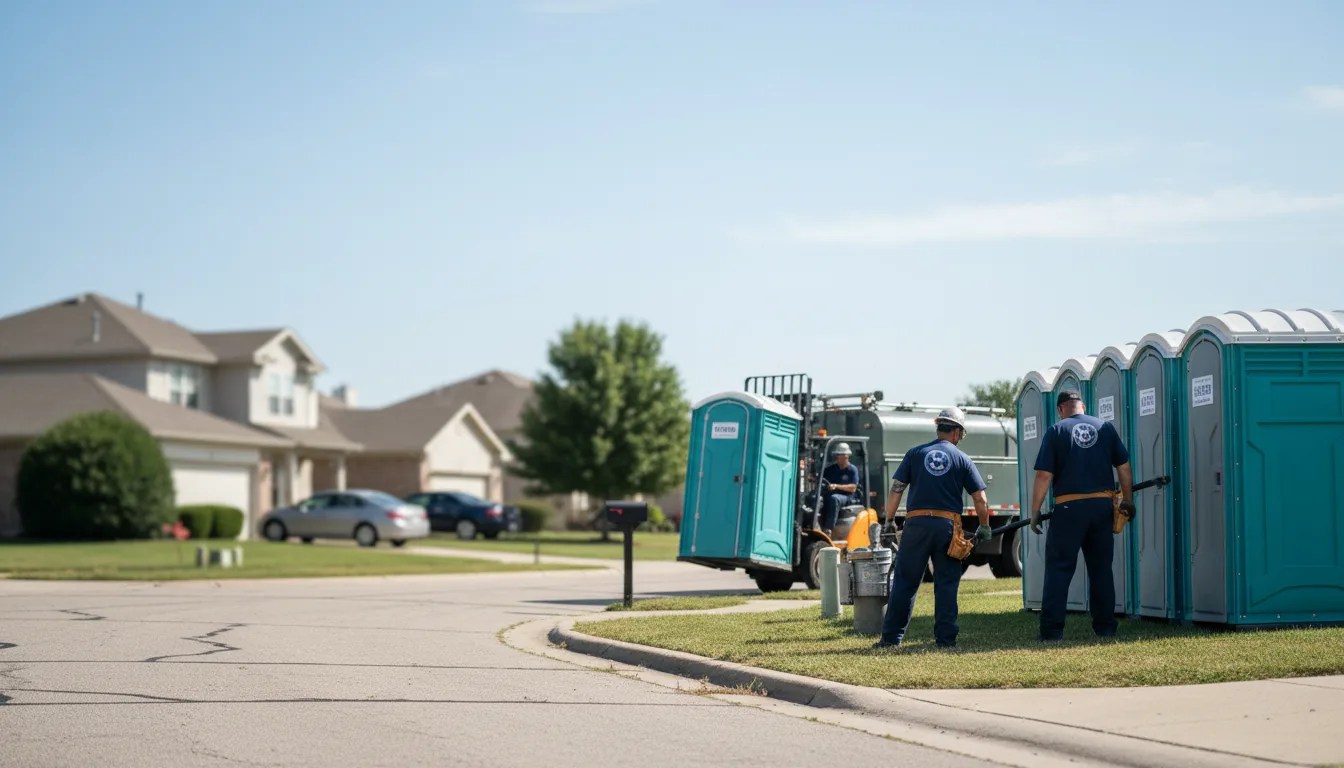 Porta Potty Rental in Sunman, IN near me
